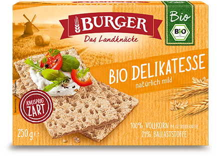 BURGER Bio Delikatesse Natürlich mild 250g