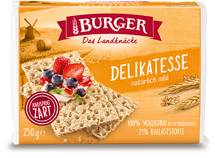 BURGER Delikatesse Natürlich mild 250 g