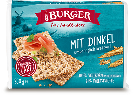 BURGER Mit Dinkel Ursprünglich kraftvoll 250 g