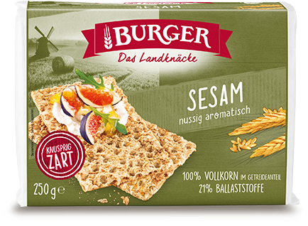 BURGER Sesam Nussig aromatisch 250 g